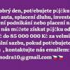 potřebujete finanční pomoc, pokud ano, kontaktujte tuto legitimní společnost